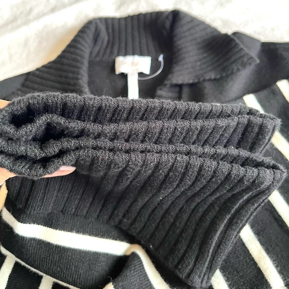 NWT Laundry By Shelli Legal Polo Sweater Academia Oversized Preppy, Size L - Picture 8 of 14